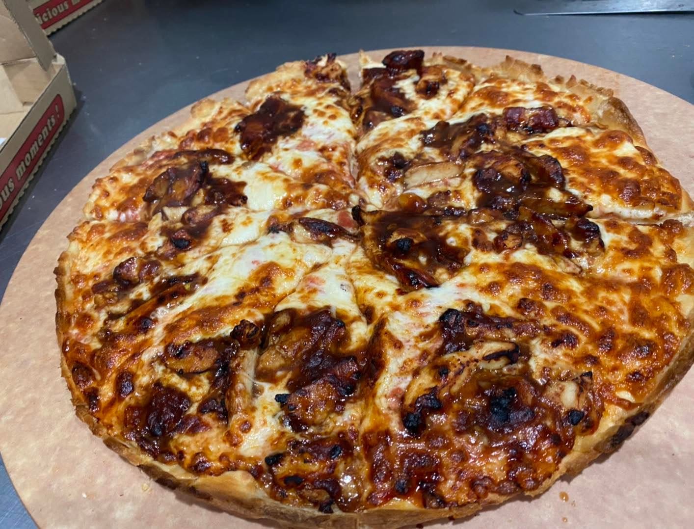 Pizza pie at Athens